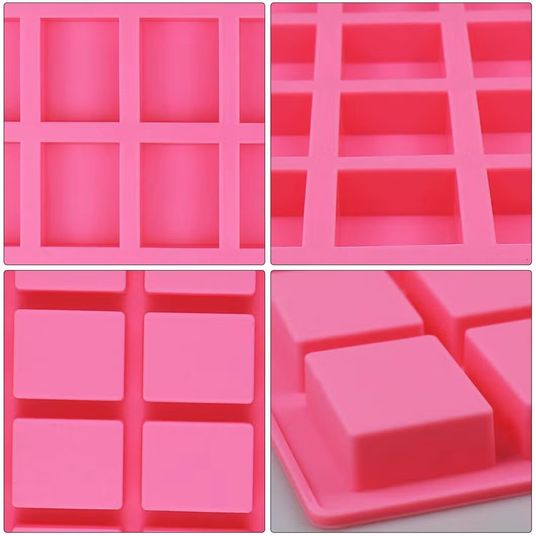 24-Cavity Rectangle Caramel Candy Silicone Molds, Chocolate Truffles Mold, Whiskey Ice Cube Tray