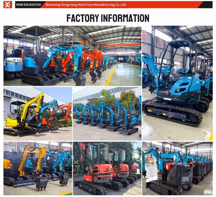 Free Shipping Factory Price Mini Excavator 3.5 Ton EPA Farm Used New Crawler Digger Japan Engine Engine Small Excavators 1 Ton 2 Ton Machine