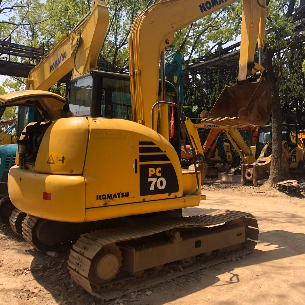 Used Komatsu PC70-8 Crawler Mini Second Hand Excavator 7ton Japanese Original for Sale