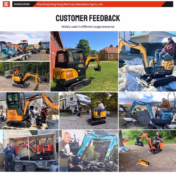 Free Shipping Factory Price Mini Excavator 3.5 Ton EPA Farm Used New Crawler Digger Japan Engine Engine Small Excavators 1 Ton 2 Ton Machine