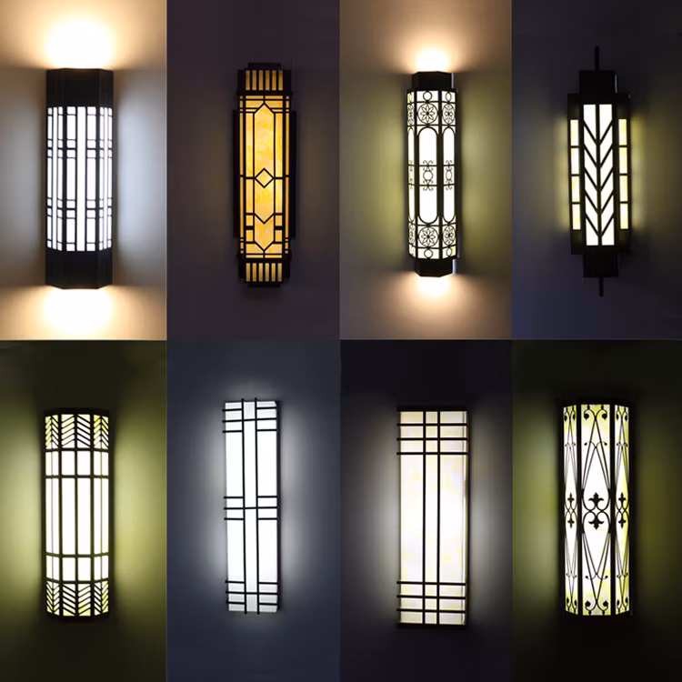 Outdoor Wall Light 30-240cm Long Strip Wall Mounted IP65 Waterproof up and Down Garden LED Wall Lamp Lights in Outside