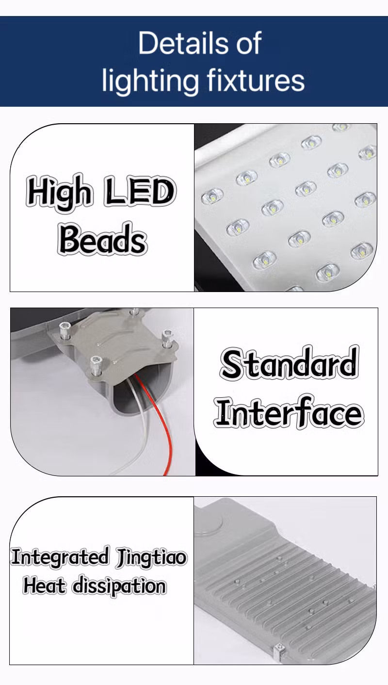 High Performance LED Street Lamp with Die-Casting Aluminium Housing