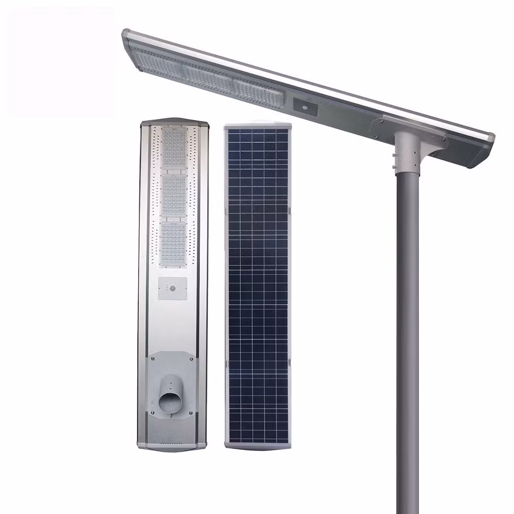 Low Price 5m20W LED Outdoor Waterproof All in One IP65 LED Road Lamp Roadway Garden Yard Smart with Motion Sensor Integrated LED Solar Light LED Street Light