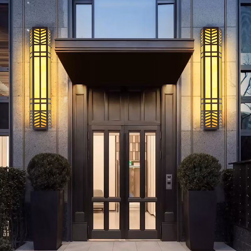 Outdoor Wall Light 30-240cm Long Strip Wall Mounted IP65 Waterproof up and Down Garden LED Wall Lamp Lights in Outside