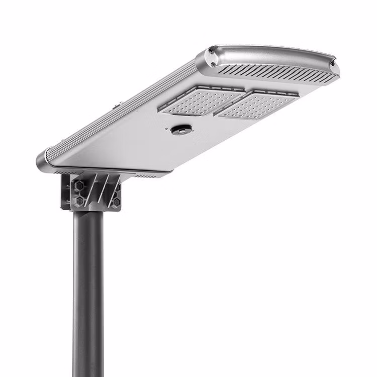 Low Price 5m20W LED Outdoor Waterproof All in One IP65 LED Road Lamp Roadway Garden Yard Smart with Motion Sensor Integrated LED Solar Light LED Street Light