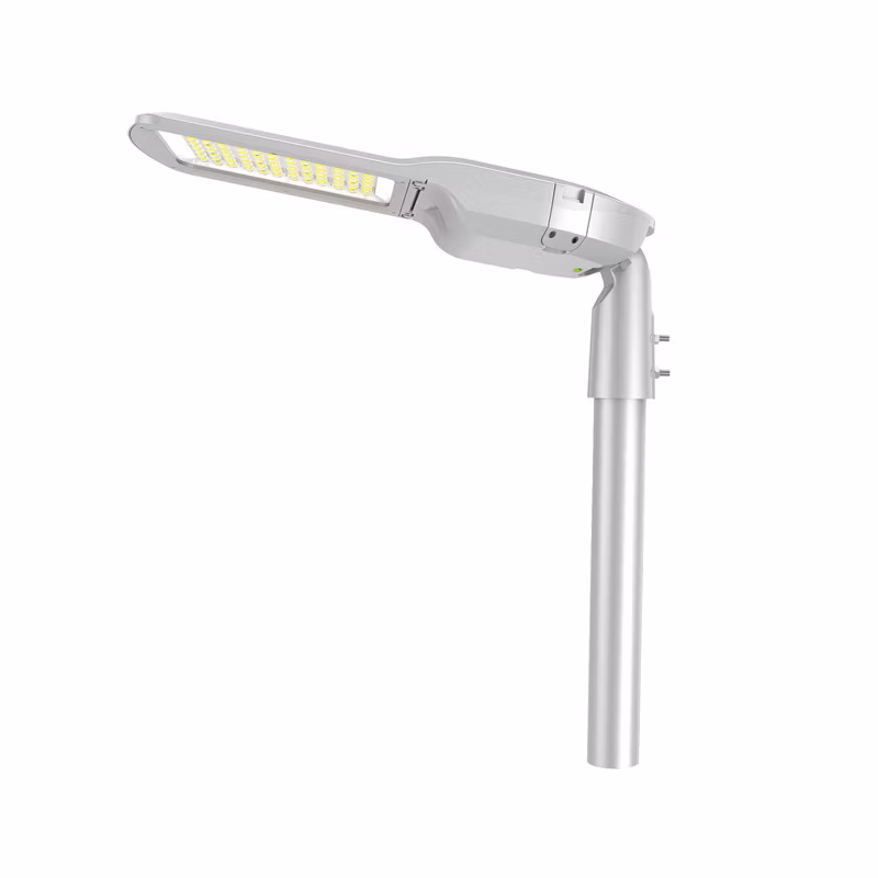 Outdoor Super Bright 170lm/W 30W 40W 50W 60W Cobra Head LED Street Lighting with Aluminum Heat Sink and Tempered Glass Top