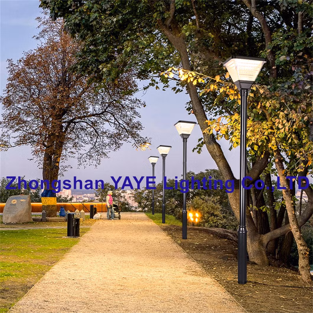 Yaye 2023 Solar LED Garden Pathway Street Lamp with 3 Years Warranty IP66 Energy Efficient High Power Low Price 23 Years Lighting Supplies Export Experience