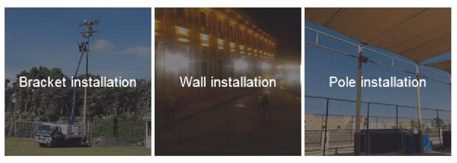 600W Factory Price Intelligent Dimming System 150lm/W IP67 LED High Pole Stadium Flood Light for Outdoor Waterproof for Parking Lot Tennis Court Football Field