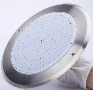 LED Stainless Steel Wall Hanging Pool Light Colorful Wireless Remote Control Underwater Waterproof Light