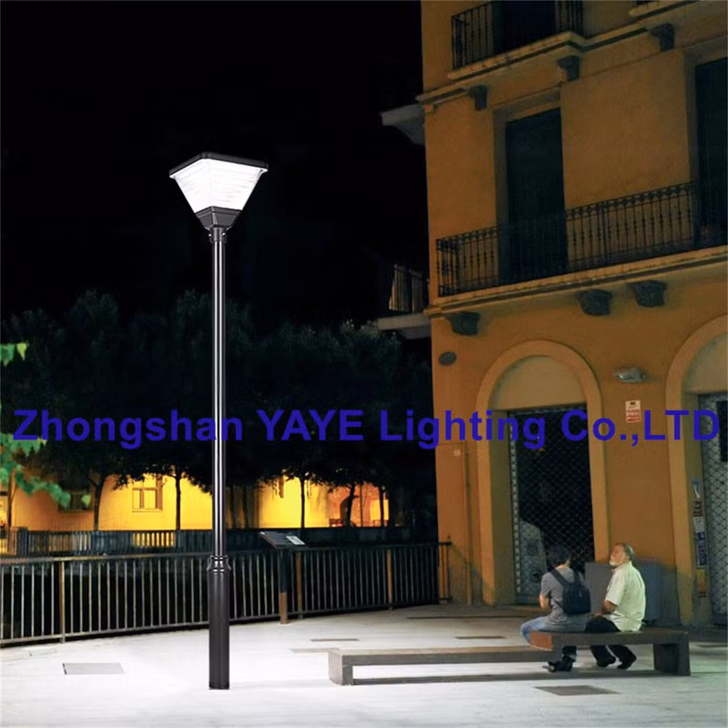 Yaye 2023 Solar LED Garden Pathway Street Lamp with 3 Years Warranty IP66 Energy Efficient High Power Low Price 23 Years Lighting Supplies Export Experience