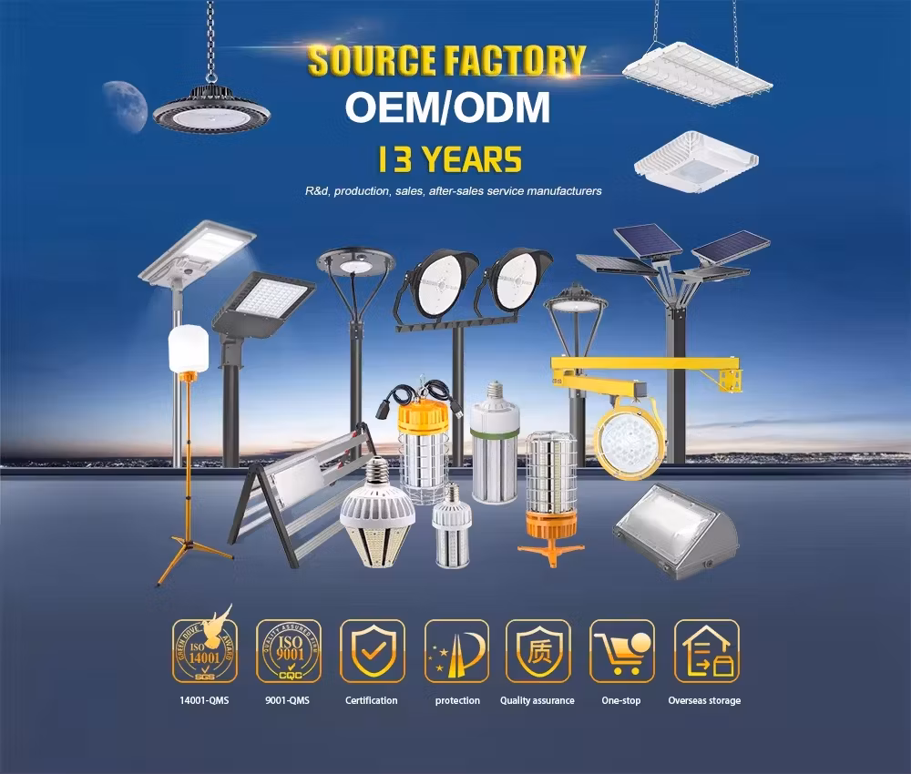 Efficient 100W LED Street Lamp - Water Resistant IP65 Integrated Shoebox Design