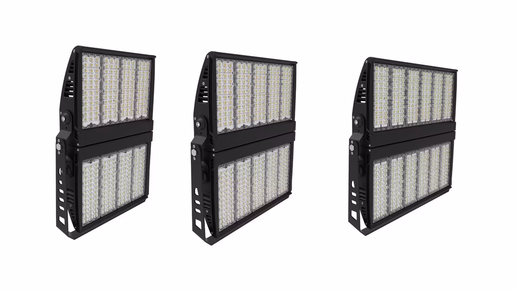 600W Factory Price Intelligent Dimming System 150lm/W IP67 LED High Pole Stadium Flood Light for Outdoor Waterproof for Parking Lot Tennis Court Football Field