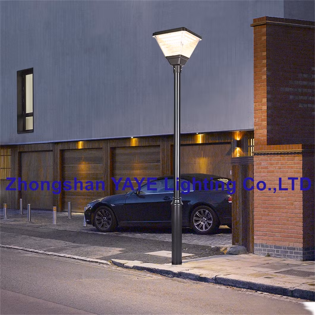Yaye 2023 Solar LED Garden Pathway Street Lamp with 3 Years Warranty IP66 Energy Efficient High Power Low Price 23 Years Lighting Supplies Export Experience