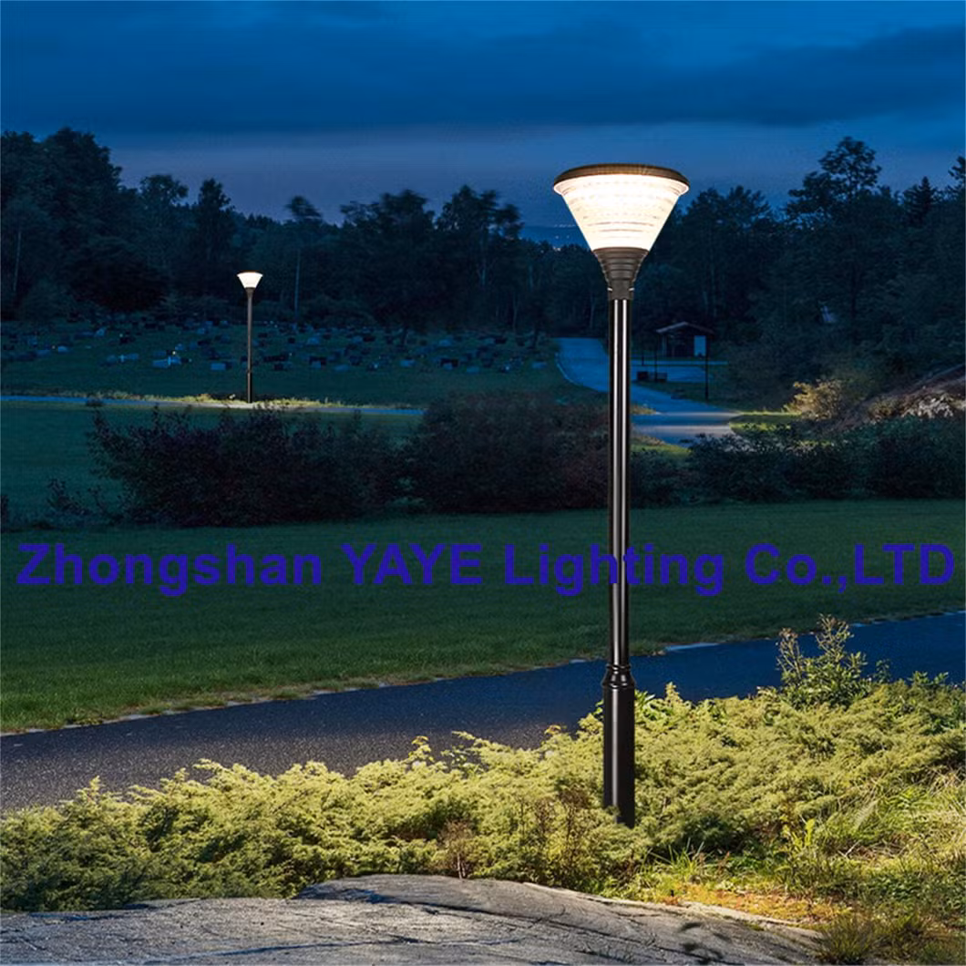Yaye 2023 Solar LED Garden Pathway Street Lamp with 3 Years Warranty IP66 Energy Efficient High Power Low Price 23 Years Lighting Supplies Export Experience