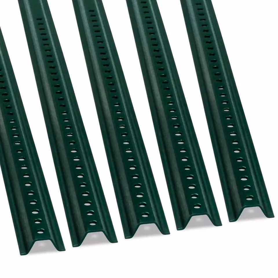 Galvanized Steel U Channel Fence Post U Post with Punched Holes Road Sign Post
