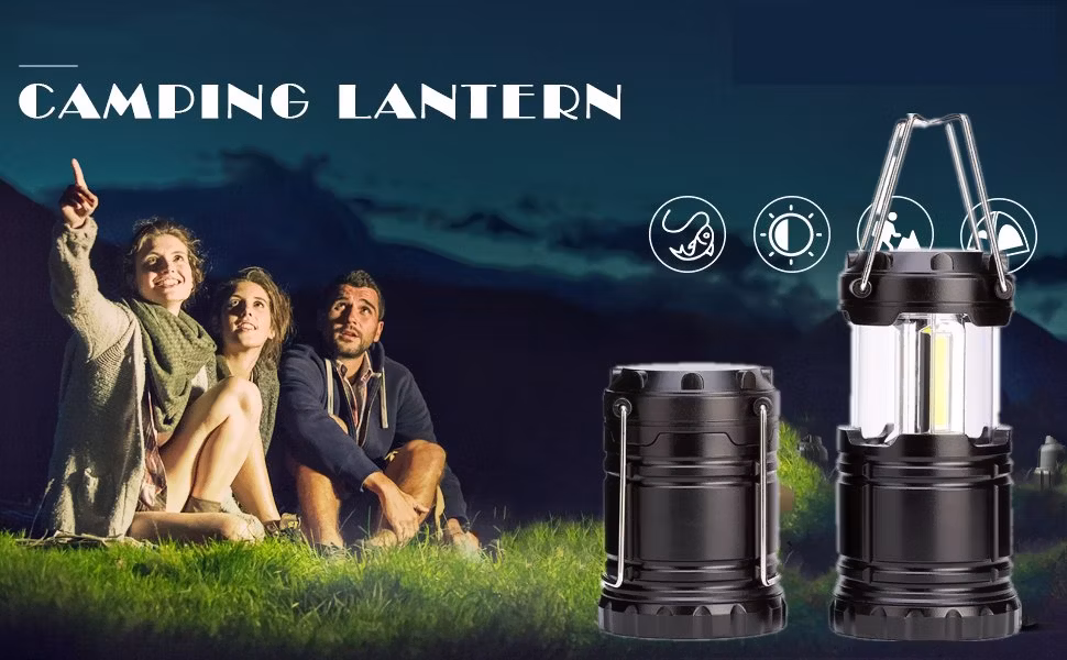 Goldmore2 Garden Portable Camping Tent Light Dry Battery Camping Lantern
