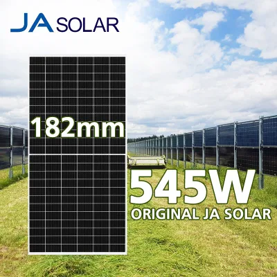 Ja Jam72s30 530-555W Mayoreo Poly PV plegado flexible Negro Monocristalina Módulo fotovoltaico policristalino Panel de celda de energía solar mono
