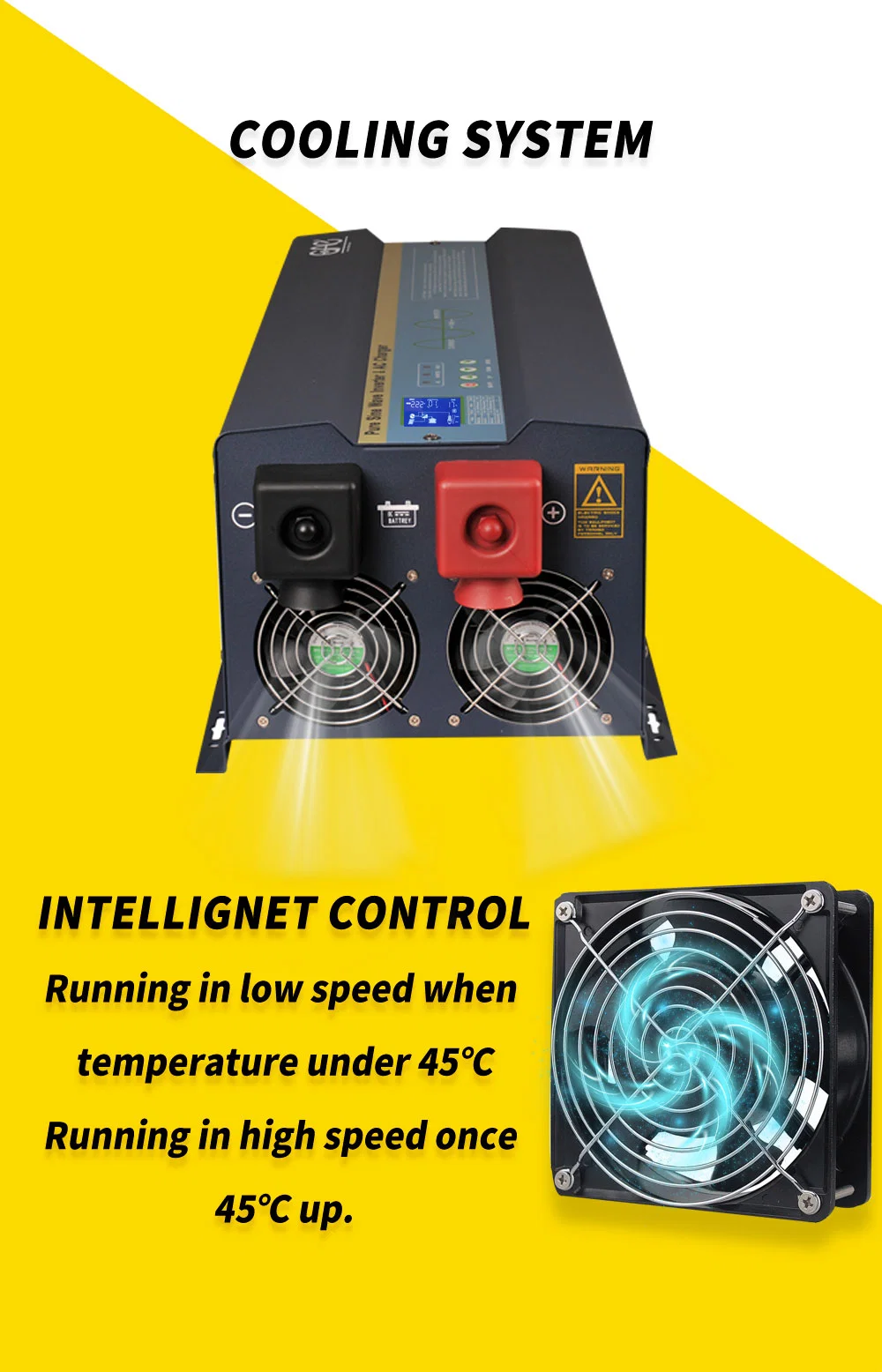 3kw Solar Inverter Hybrid Inverter Solar Panels and AC Power Both Connected