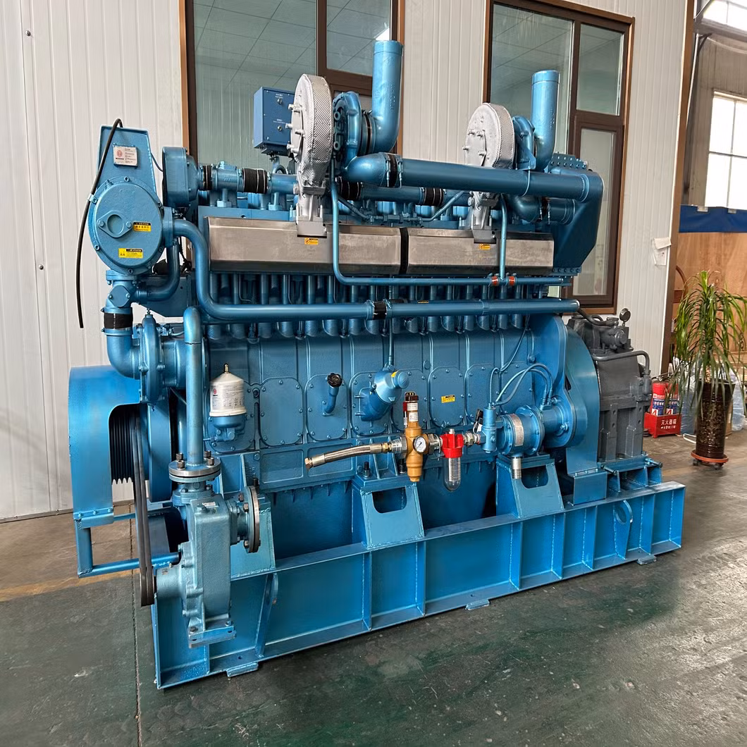 Well-Known Brands Hot-Sale Products High Quality Yuchai Weichai 6170 8170 Fishing Boat Ship Motor Diesel Marine Engine with Gearbox High-Power