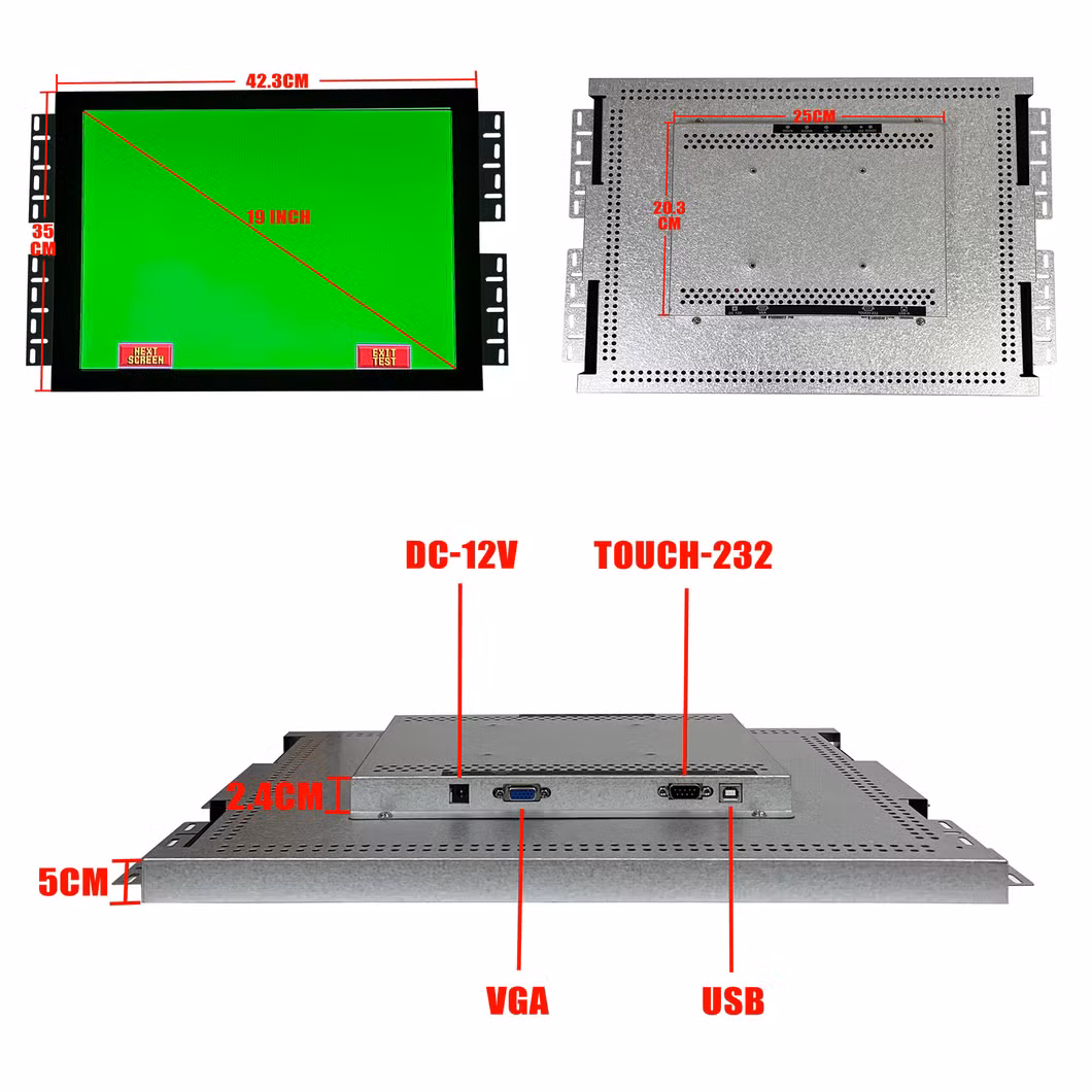 Infrared American 19inch IR Fox 340 Game Board Vertical Keno Game Slot Machine Touch Gaming Monitor From Qihang Video Arcade Machine Factory