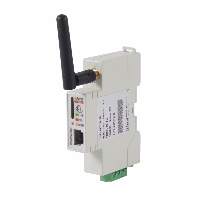 Acrel Awt100 WiFi Gateway with RS485 & WiFi Communication Wireless Communication Terminal Upload Data to Computer