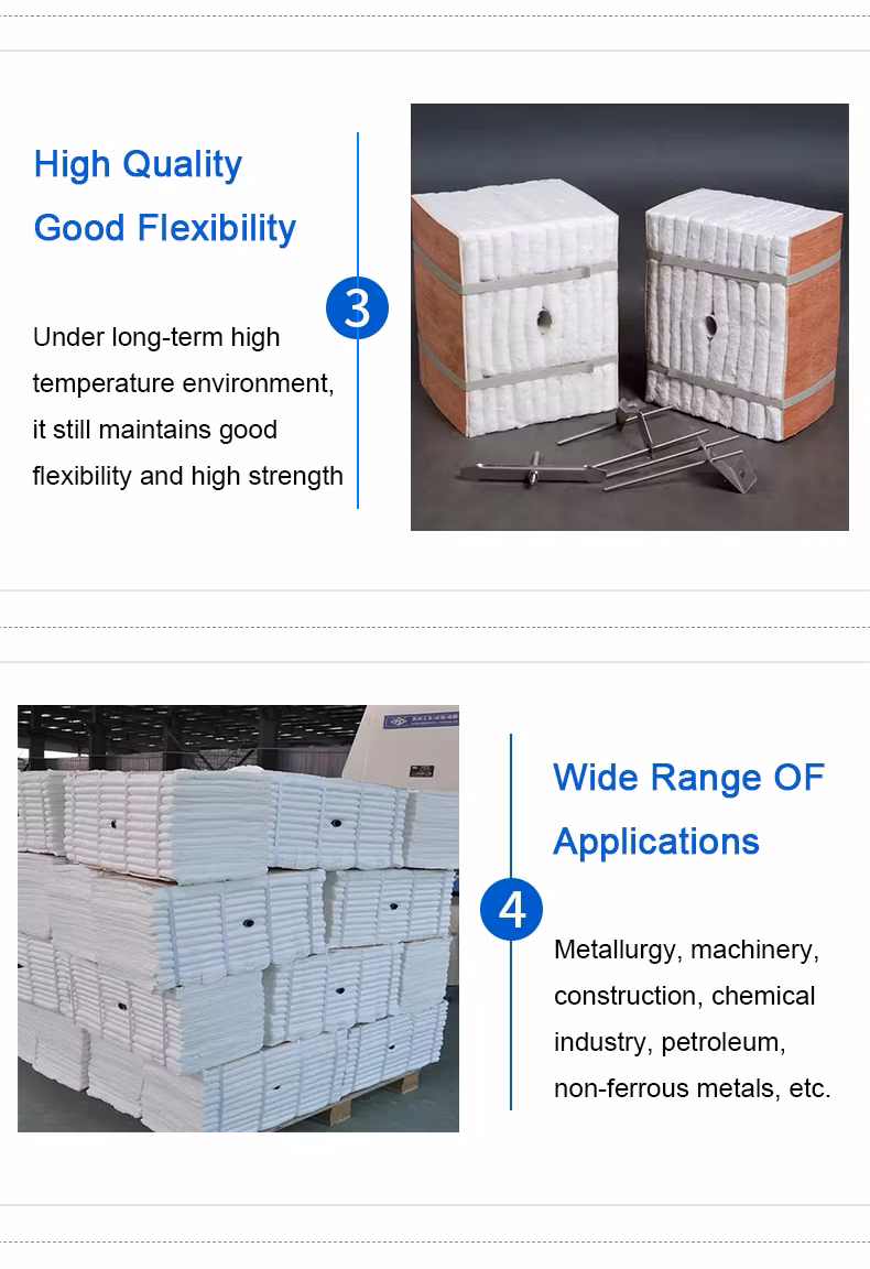 Insulation High Temperature Qualtiy Heat Resistant Refractory Ceramic Fiber Module