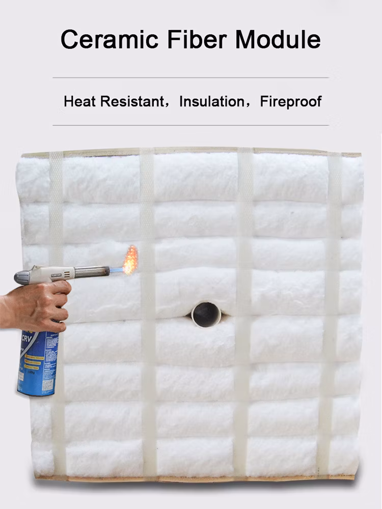 Insulation High Temperature Qualtiy Heat Resistant Refractory Ceramic Fiber Module