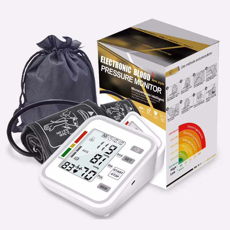 Digital Electron Display Wrist Blood Pressure Monitor and R Blood-Pressure Meter