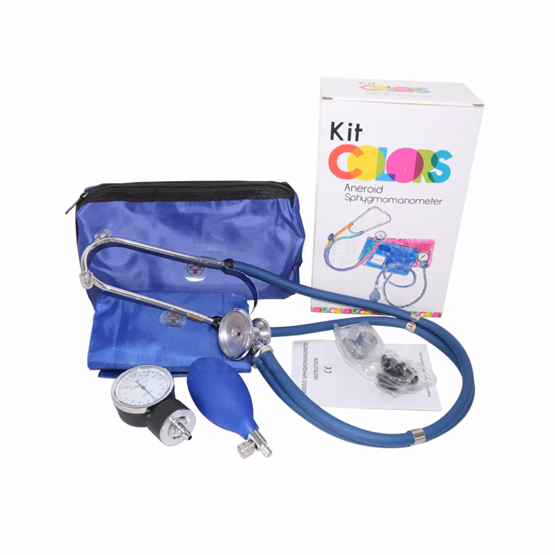 Sy-G018 Cheap Manual Sphygmomanometer Manual Aneroid Sphygmomanomete with Dual Head Stethoscope
