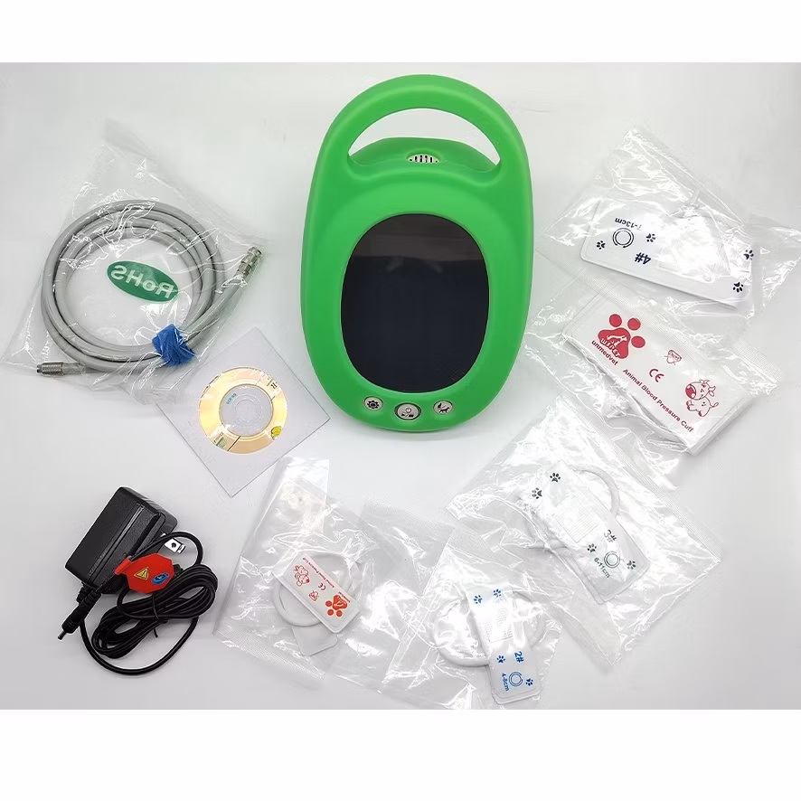 IN-VET800 Veterinary Sphygmomanometer Blood Pressure Blood-pressure Meter Monitor Nibp Cuff,Dog/cat/pets Animal Care