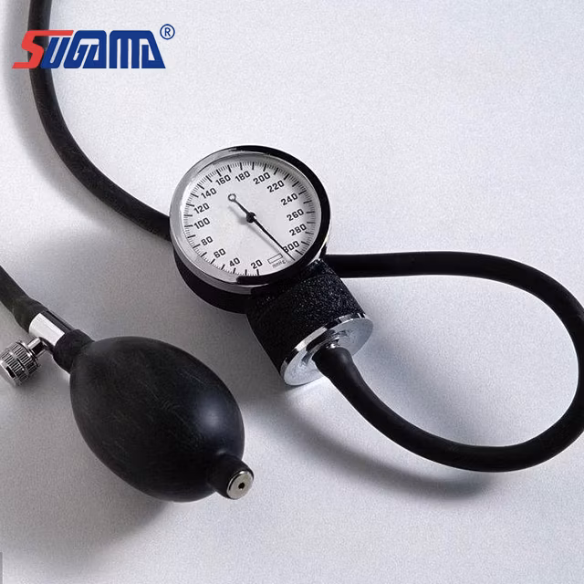 Arm Palm Type Aneroid Sphygmomanometer with Stethoscope