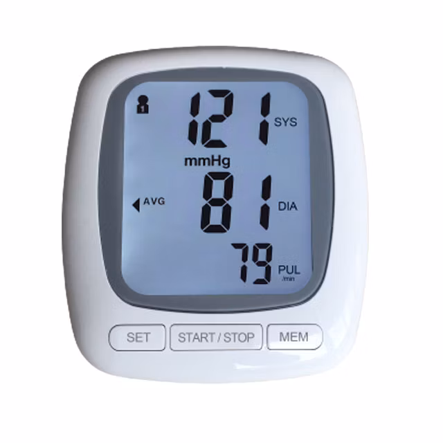 Blood Pressure Monitor Portable Digital Upper Arm Blood Pressure Monitor Sphygmomanometer Electronic OEM
