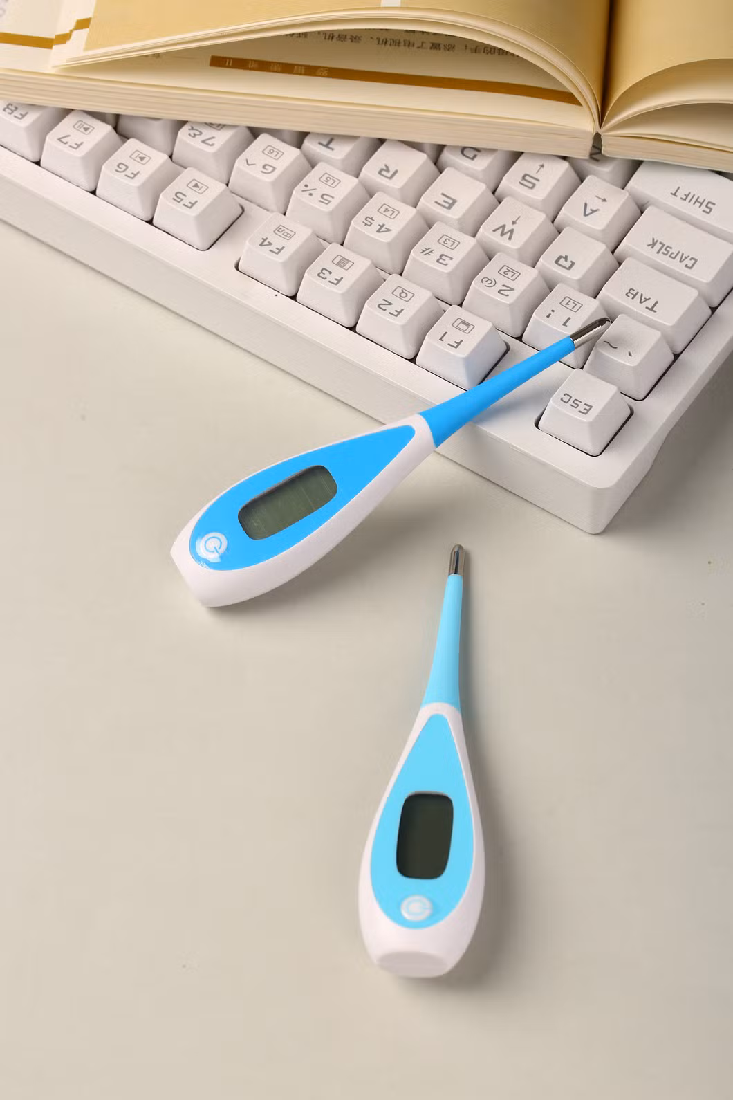CE Approved Waterproof Medical Hard Tip Oral Digital Thermometer Baby Adults