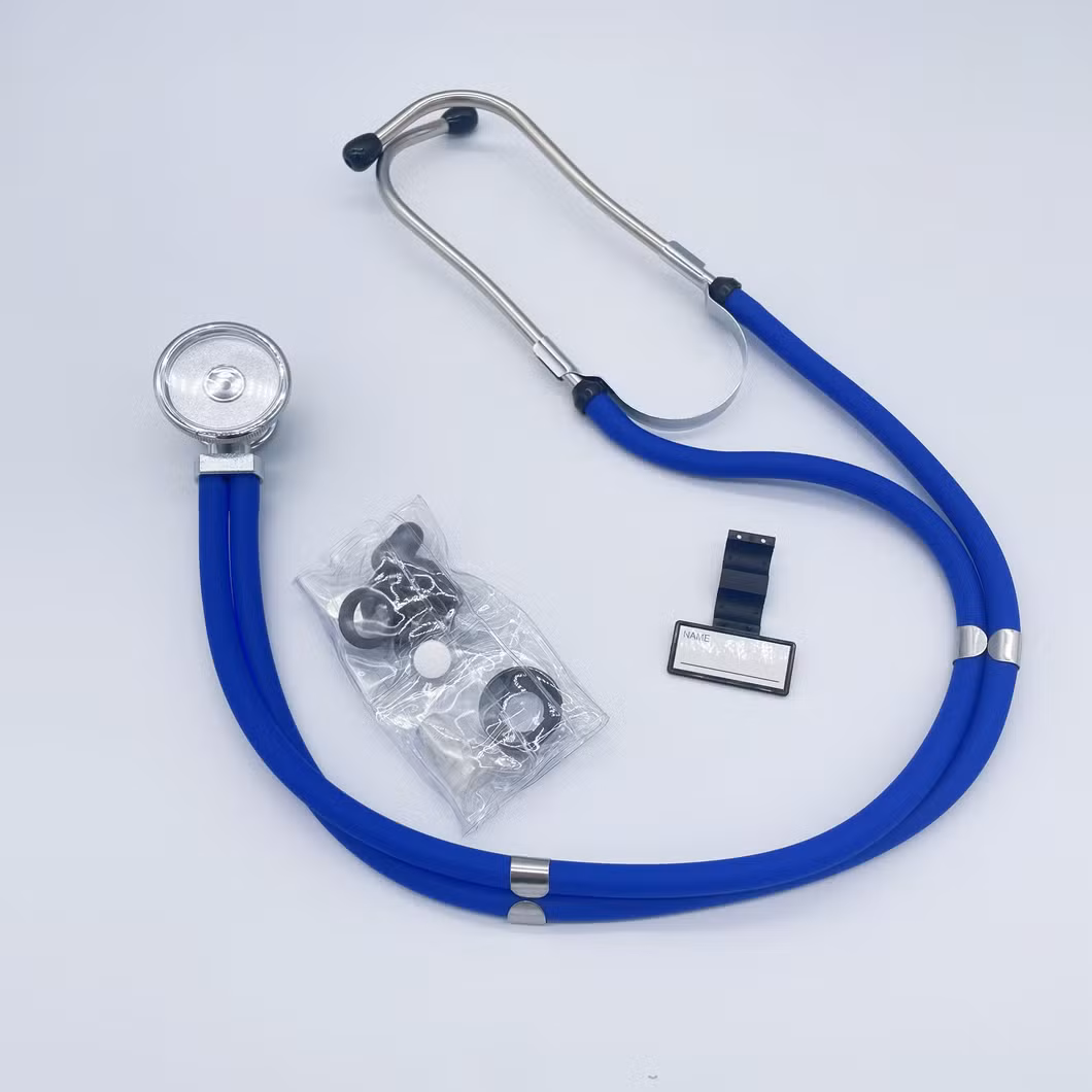 Manual Aneroid Sphygmomanometer with Stethoscope Steel and Plastic Material