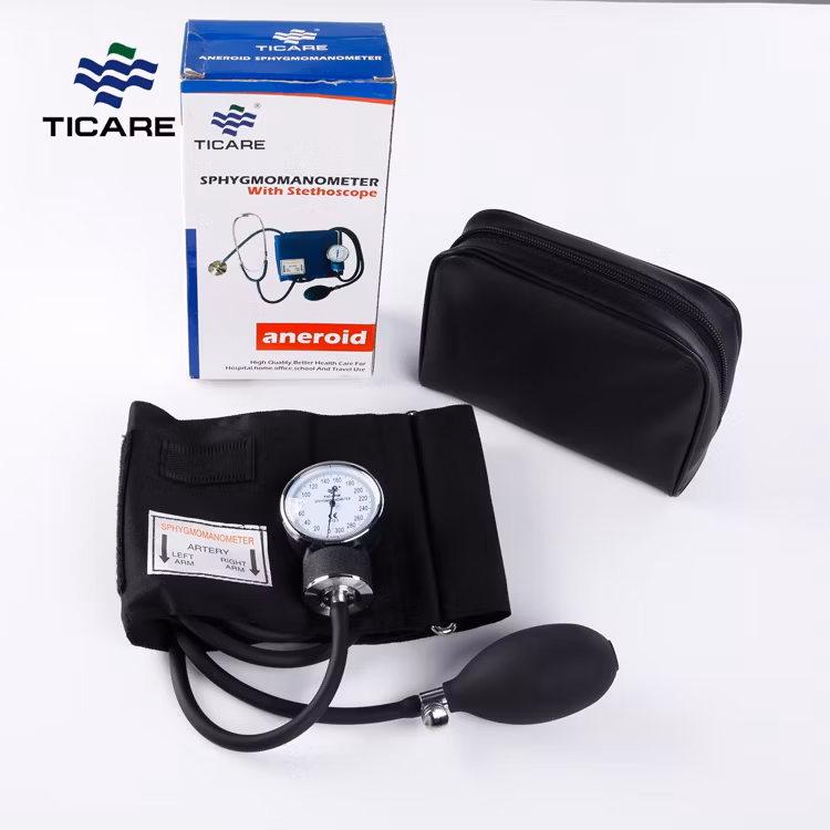 High Quality Manual Aneroid Sphygmomanometer Blood Pressure Monitor