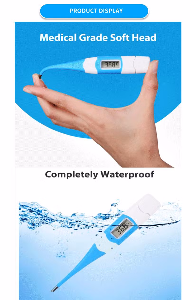 Electronic Thermometer Without Mercury, Precise Temperature for Household Medical Use