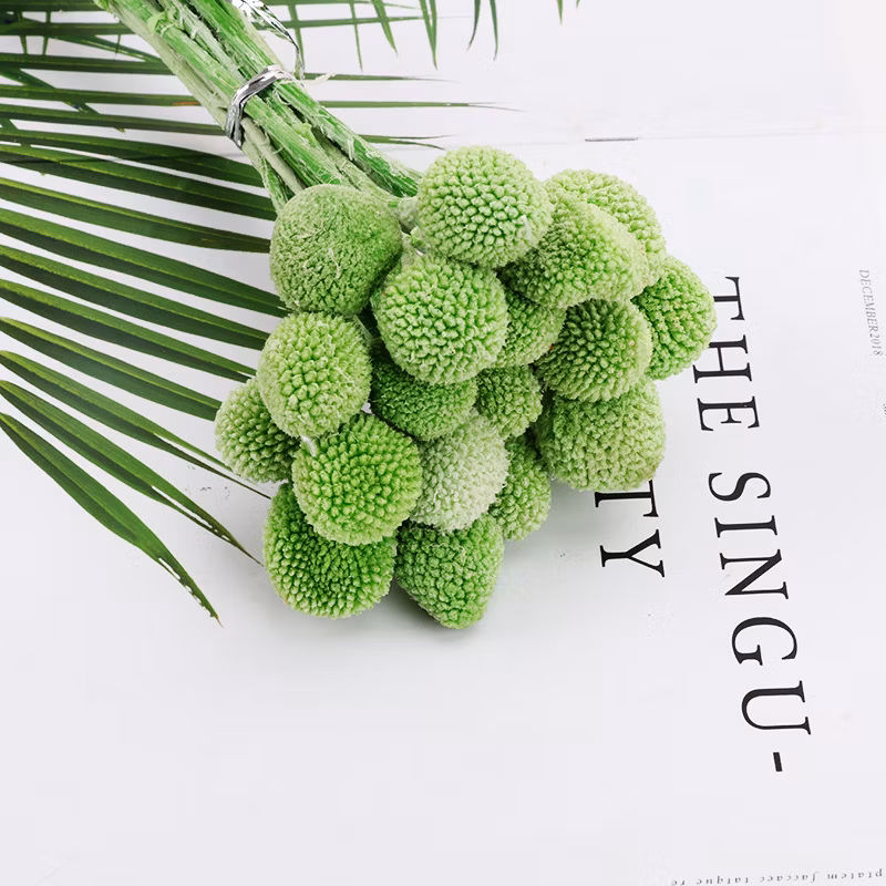Customized Color Dandelion Ball Plant Furniture Decoration Theme Flower Shop Preserved Rose