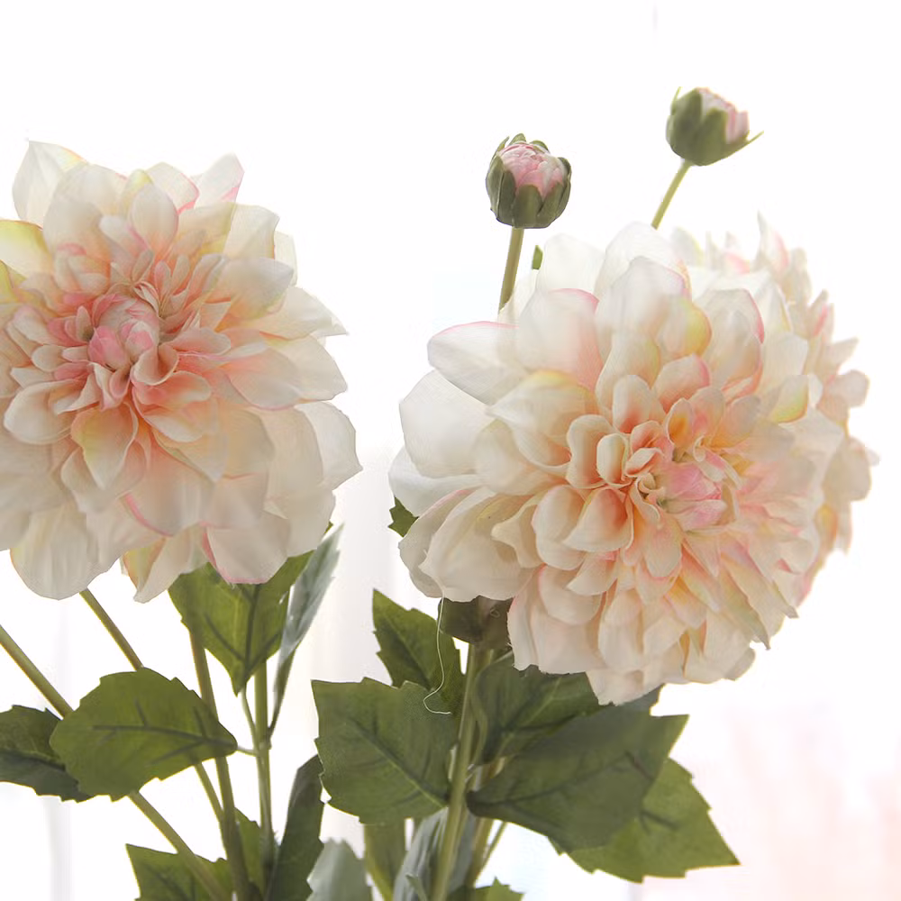 4 Heads of Stag Chrysanthemum Silk Peony Artificial Chrysanthemum Flowers Decoration Wholesale