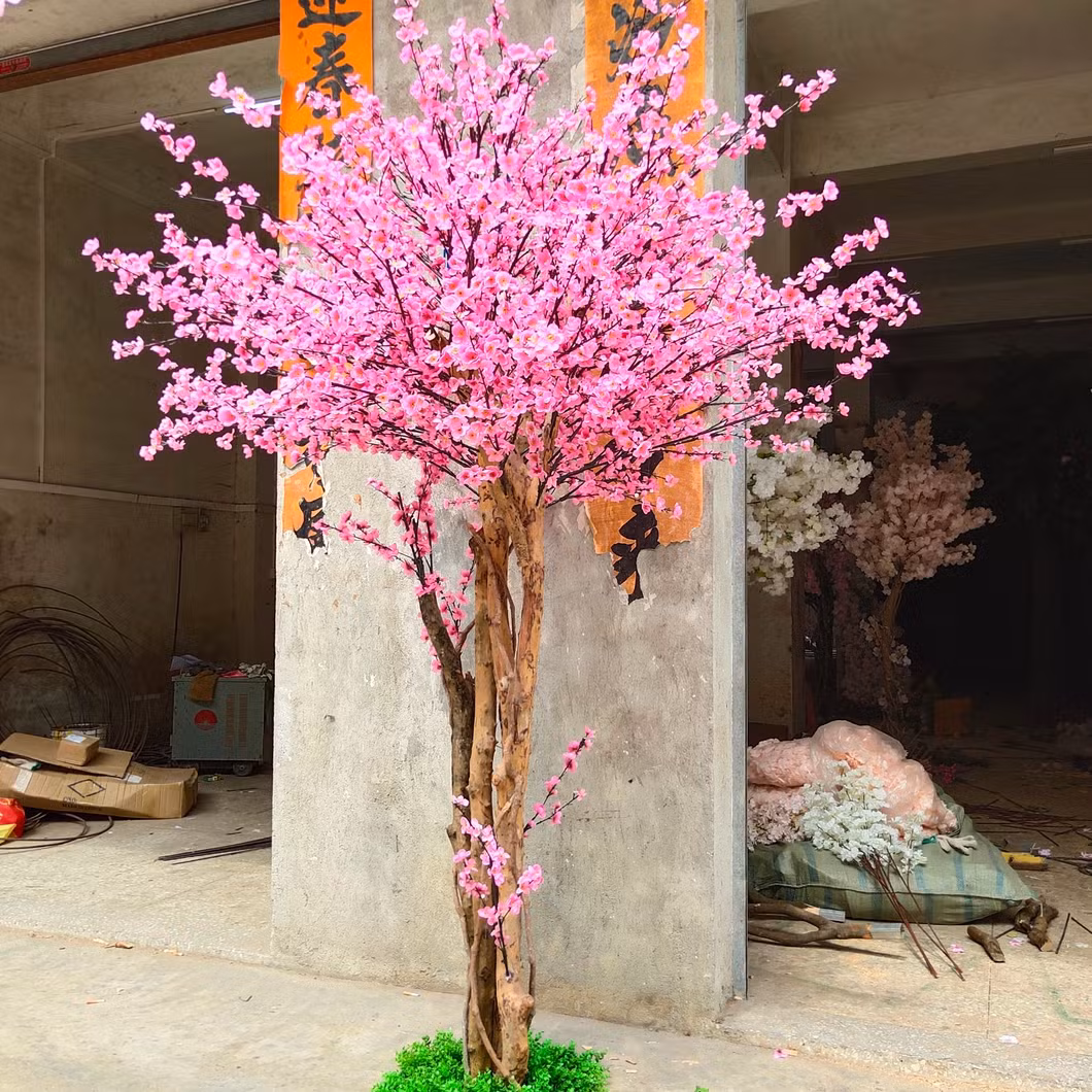 Hot Selling Artificial Peach Blossom Tree with Peach Flower Tree Plant