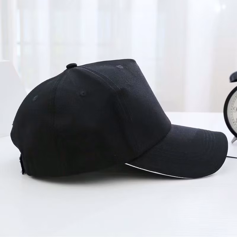 Customised Hot Sale Cotton Embroidered Gorra Premium Sports 5 Panel Golf Hat Baseball Cap Vintage for Men
