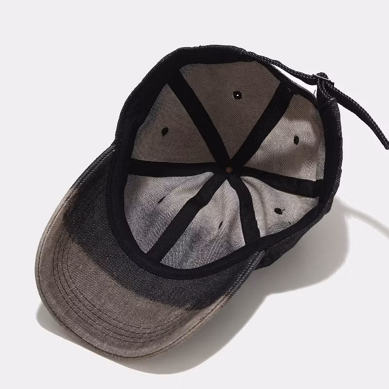 New Trend Faded High Quality Personalized 6 Panel Custom Blank Plain Vintage Acid Wash Tie Dye Dad Hat
