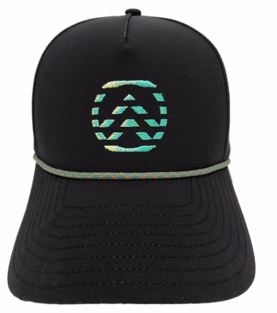 BSCI OEM Custom Logo 5 Panel Polyester Spandex Laser Cut Hole Gorras, Sports Baseball Cap, Waterproof Golf Dad Hat