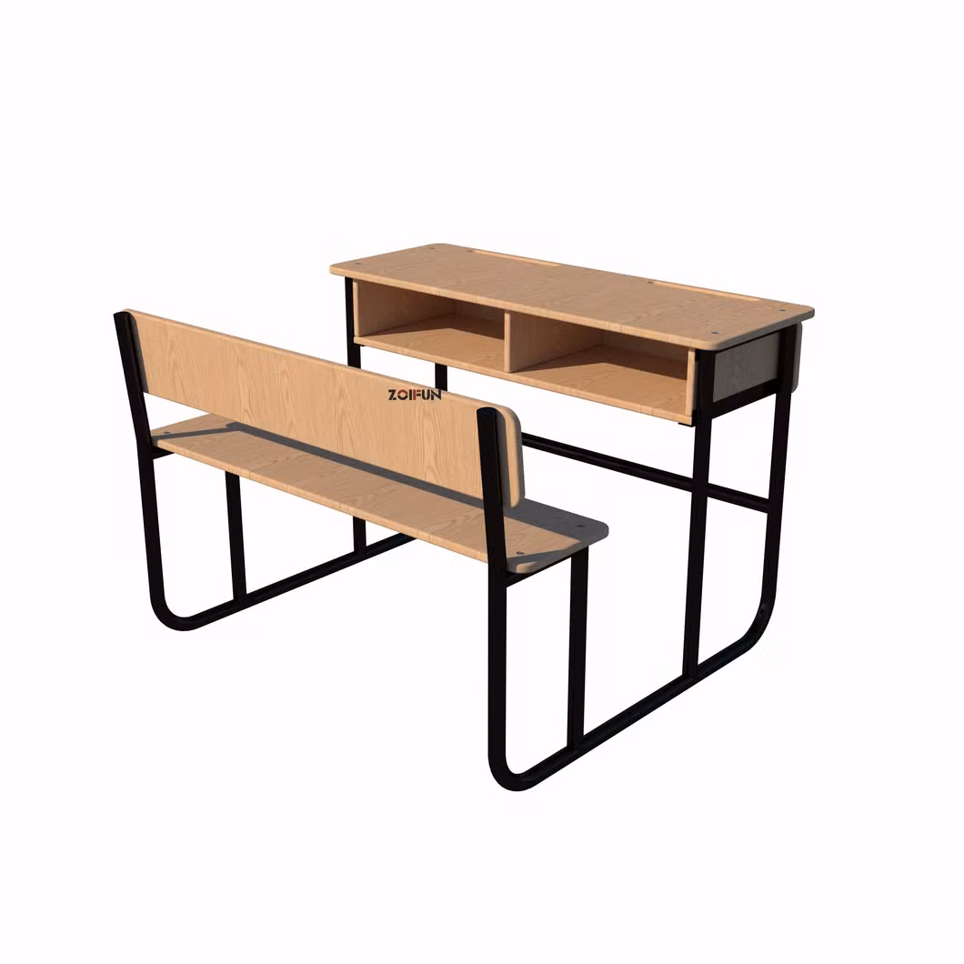 Metal Classroom Study Middle School Student Single Double Desk Chair; Student Desks and Chairs School Furniture