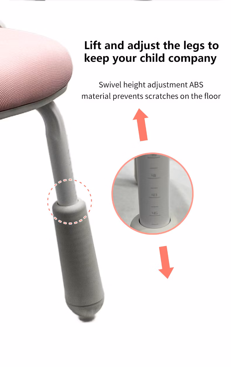 Manufacturer Wholesale Anti-Hunchback Kids Study Chair Ergonomic Home Study Furniture Metal for School Bedroom Cheap Kids Chair