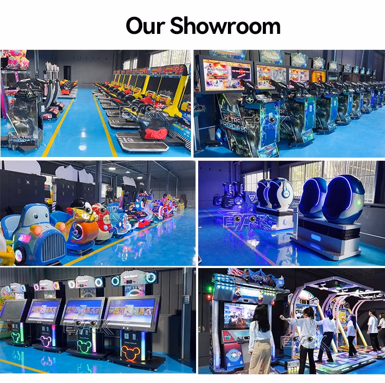 Crazy Arcade Racing Game Machine Four Wheel Drive 42 Inch HD Screen Dynamic Motion Seat