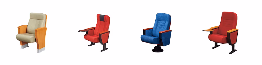 Factory Direct Sale New Design Custom Metal Stackable Auditorium Chairs for Church