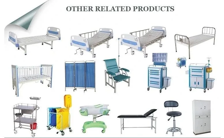 Hospital Medical Steel Medicine Drug Trolley/ABS Steel Anesthesia Trolley/Nursing Trolley