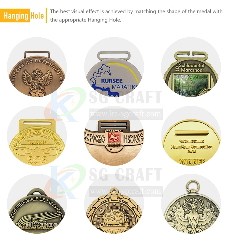 Wholesale Cheap Custom Design Promotion Metal Craft Sport Gold Award Souvenir Medal