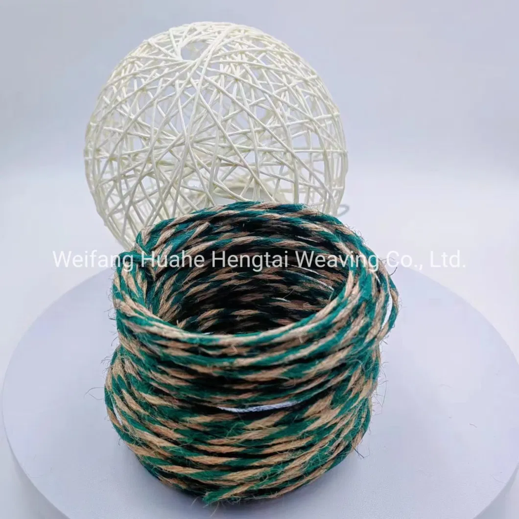 Wholesale of Colored Hemp Art Iron Wire Ring Factory Produced and Customizable