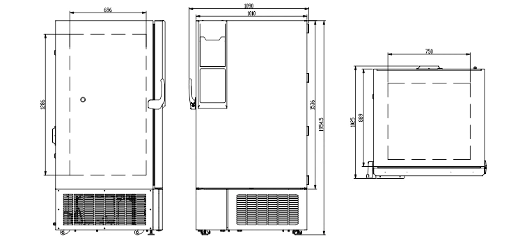 -86 Degree Laboratory Medical Ultra Low Temperature Freezer